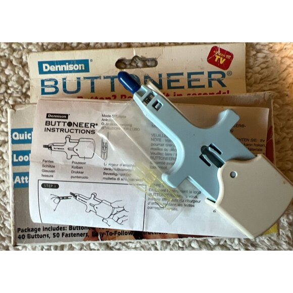 Dennison Button Fastening Tool - Picture 3 of 3